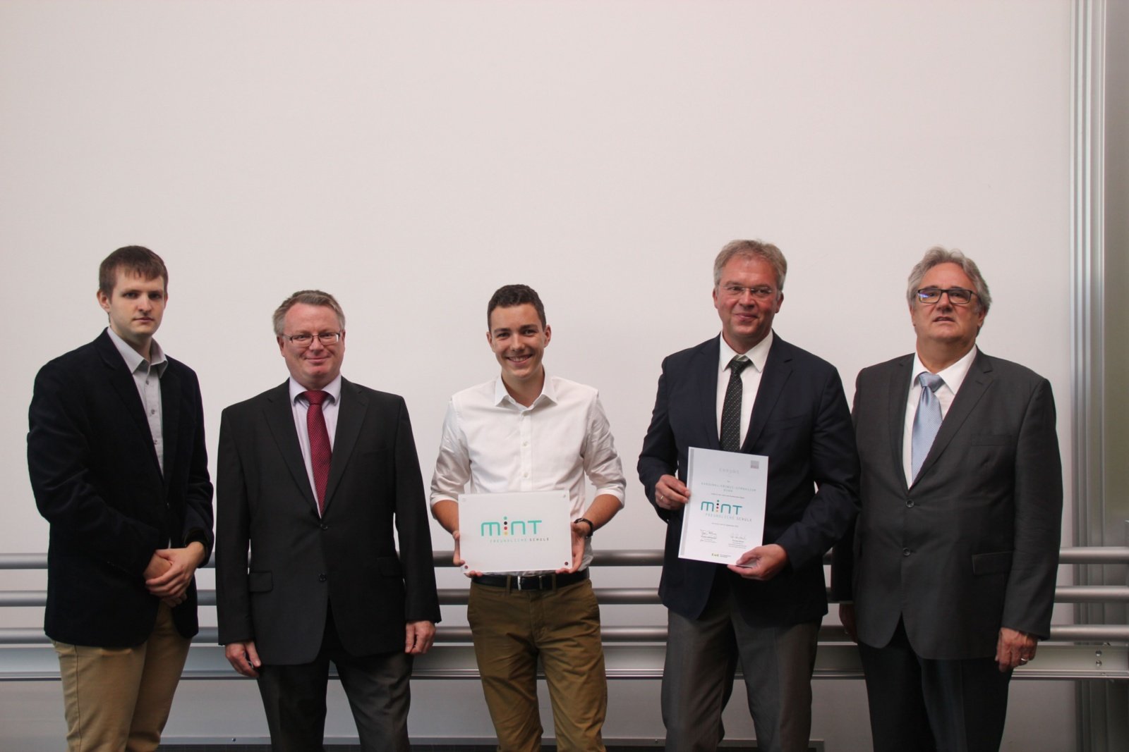 Verleihung der Auszeichnung MINT-freundliche Schule in Dortmund