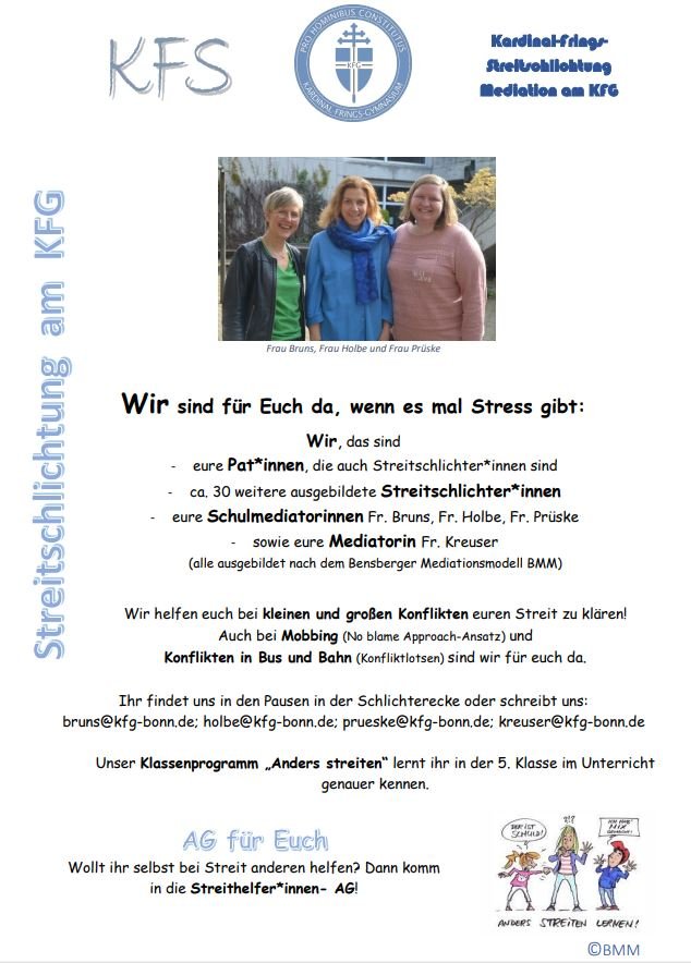 Streitschlichtung KFG 2023